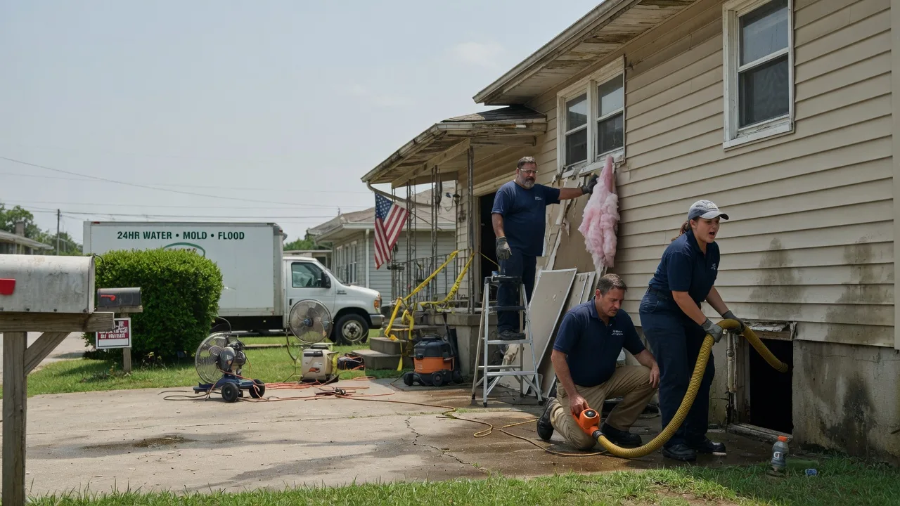 Water Damage Repair in Zanesville, IN near me